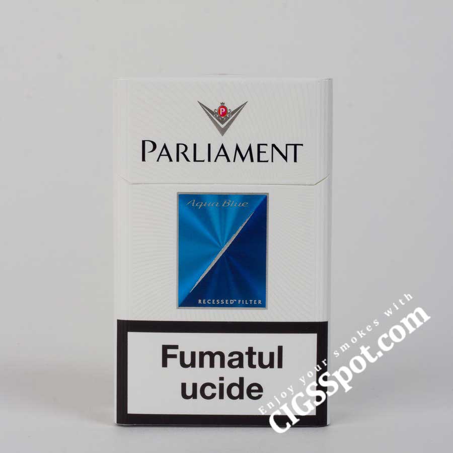 Parliament Aqua Blue Cigarettes_2 Parliament Aqua Blue