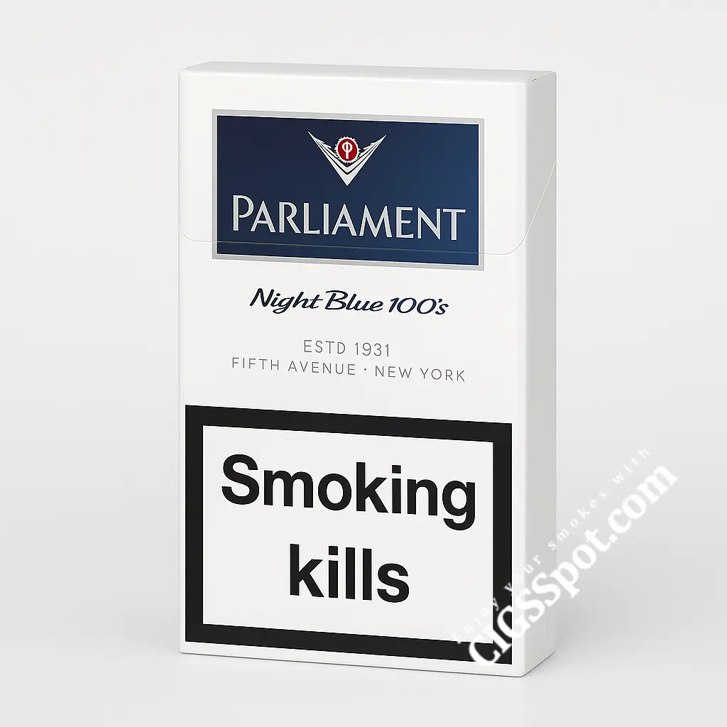 Parliament Night Blue Long 100's